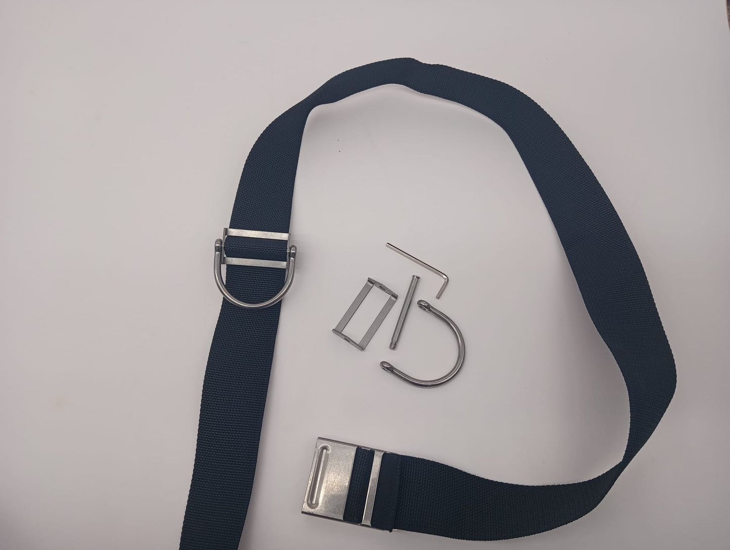 FLEX-D-Ring von TSS am blauen Gurt